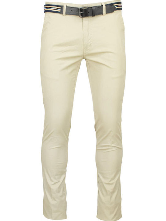 Trousers Chino in Slim Fit Beige, Lt Beige