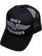 Шапка Iggy Stooges Wings Mesh Cap Черна Stoombcap02b