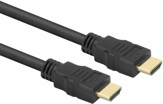 Act Ak3901 Кабел HDMI M към HDMI M 1m Черен 4K@60Hz