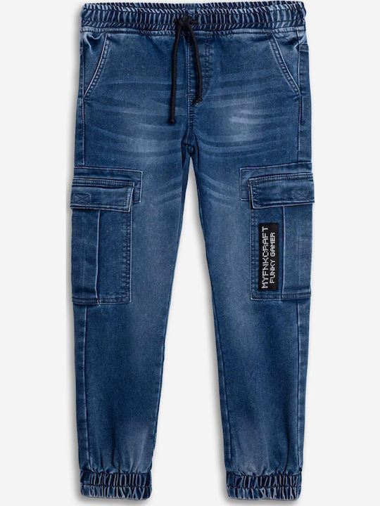 Funky Kids' Denim Pants Blue