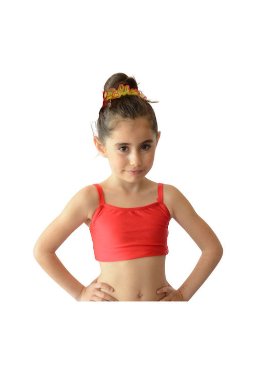 Kokoracostume Kids' Dance Crop Top Lycra Spande...