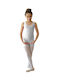 Kokoracostume Kids Dance Bodysuit Tank Top White