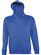 Women's Sweatshirt Hooded Royal Blue