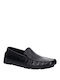 Men's Leather Moccasins Black