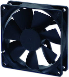Вентилатор 92мм Evercool Ec9225ll12ba 2шарикови 3 Пинов Молекс 1500об/мин