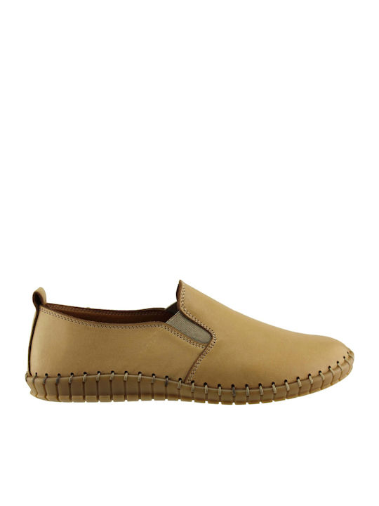 On the Road Women's Slip-On Leather Brown