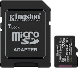 Kingston Canvas Select Plus microSDHC 128GB U1 V10 A1 UHS-I 150MB/s with Adapter