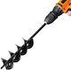 Vevor Auger Drill Bit 3.15 X 16.1 In Earth Spiral Post Hole Digger Planter Tool