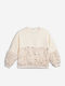 Kinder-Sweatshirt Ecru