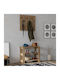 Friends Eingangsmöbel mit Garderobe & Schuhschrank Walnut 69.8x33.6x60cm