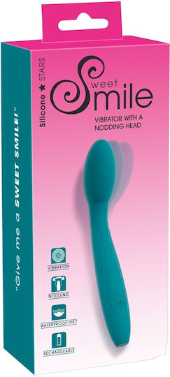 You2Toys Vibrator Massage with Remote Control 18.2cm Turquoise