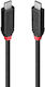 Lindy USB 4 Video Cable USB-C male - USB-C 240W PD Μαύρο 1m