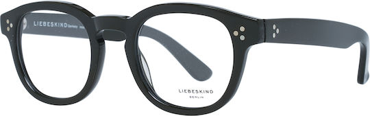 View + Clip-On Liebeskind Women's Prescription Eyeglass Frames Lens Bridge Temple 46 22 135 Mm