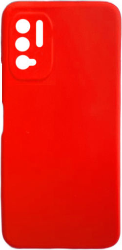 Cti Liquid Задна корица Силикон Червен (Poco M3 Pro)