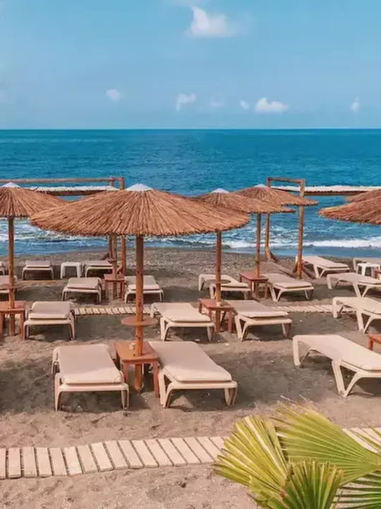 Handgefertigte Professionelle Strandsonnenschirm - Nur Schirmdach - Geflochten / Ø 2,20