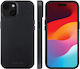 dbramante1928 Back Cover Δερμάτινο Μαύρο (iPhone 15)