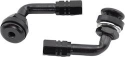 Επέκταση Βαλβίδας Ελαστικά Vicma 952nr 90 ° Black