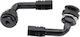 Extensie Supapă Cauciuc Vicma 952nr 90 ° Negru