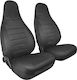 Travel Entire Universal Camper Front Seat Covers 2 Pcs Black