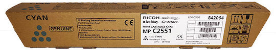 Ricoh MPC2051 Original Toner Laser Printer Cyan 9500 Pages (842468)