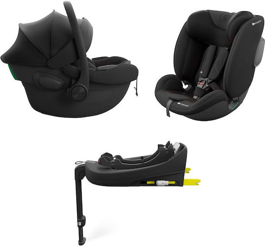 Kinderkraft Endura Safe Modular System Baby Car Seat i-Size with Isofix Black 0-36 kg