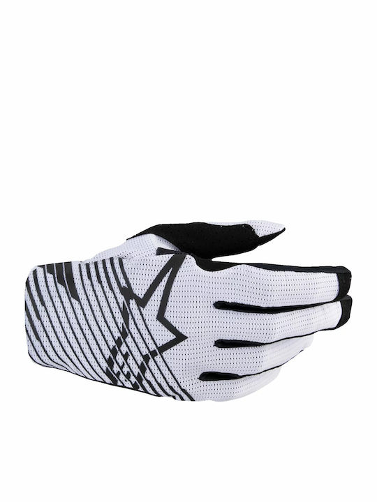 Alpinestars Radar Pro Men's Motorcycle Gloves White