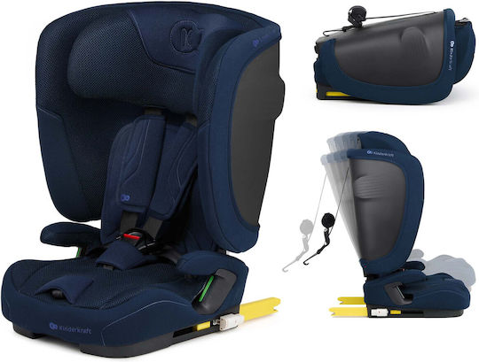 Kinderkraft Fix2go Baby Car Seat i-Size with Isofix Navy