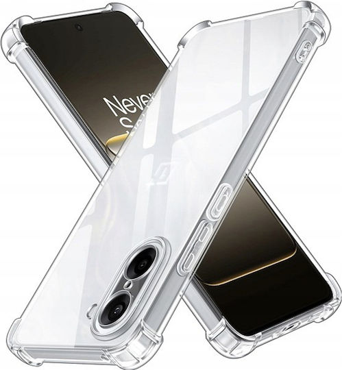 Techsuit Umschlag Rückseite Silikon Transparent (OnePlus Nord CE5)
