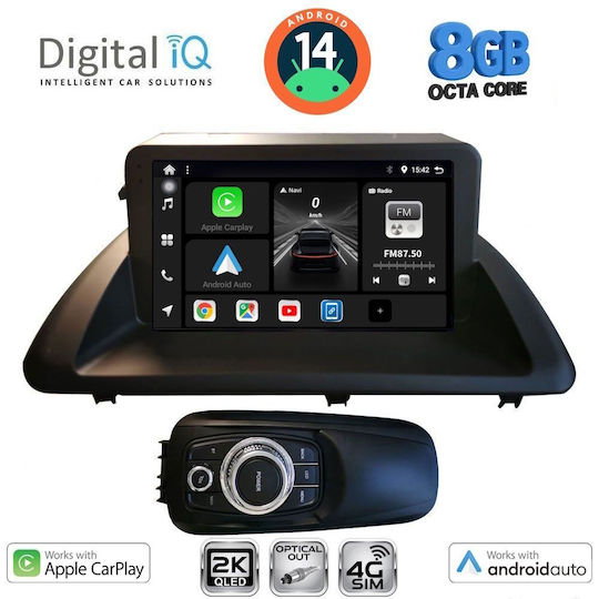 Digital IQ Car Audio System for Lexus CT 2011-2020 (Bluetooth/USB/WiFi/GPS/Apple-Carplay/Android-Auto) with Touch Screen 9"