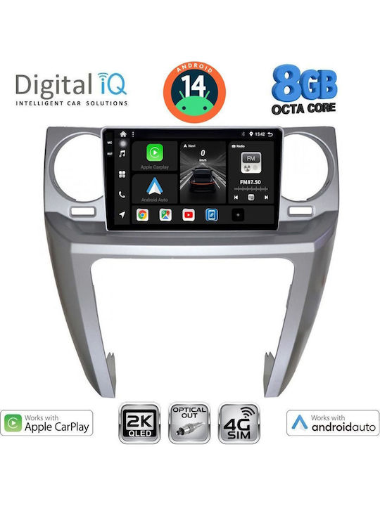 Digital IQ Car Audio System for Land Rover Discovery 2004-2009 (Bluetooth/USB/WiFi/GPS/Apple-Carplay/Android-Auto) with Touch Screen 9"