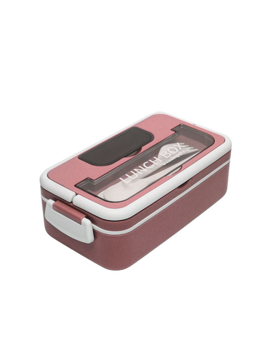 Uncle George Microwave Plastic Lunch Box Pink 8...