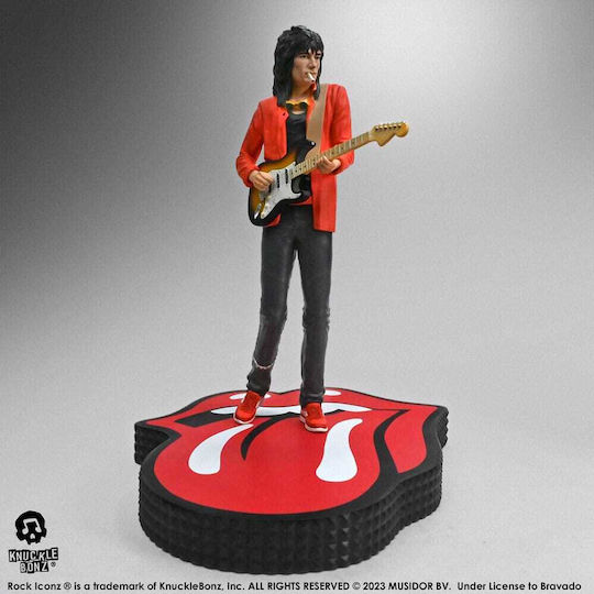 Rolling Stones Rock Iconz Statue Ronnie Wood Tattoo You Tour 1981 22 Cm