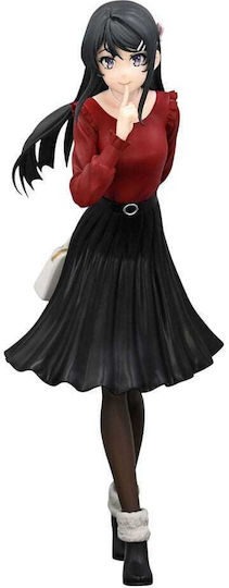 Rascal Does Not Dream Bunny Girl Senpai Trio-try-it Pvc Statue Mai Sakurajima Winter Outfit Ver 21 Cm