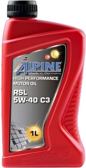 Alpine Συνθετικό Λάδι Αυτοκινήτου 5W-40 1lt AL540C31L