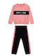 Kids Sweatpants Set Black 2pcs
