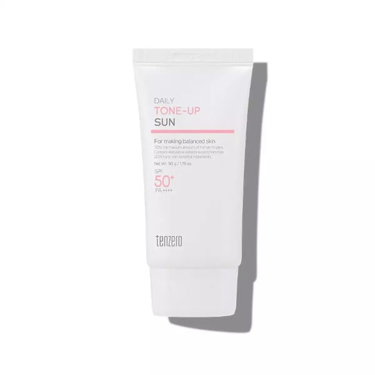 Tenzero Дневен Тониращ Слънцезащитен Крем За Лице SPF50+ 50мл