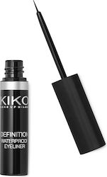 Kiko Milano Definition Waterproof Waterproof Liquid Eye Liner Black 4.5ml Kiko Milano Definition Waterproof Waterproof Liquid Eye Liner Black 4.5ml