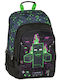 Graffiti School Bag Backpack Elementary, Elementary Black