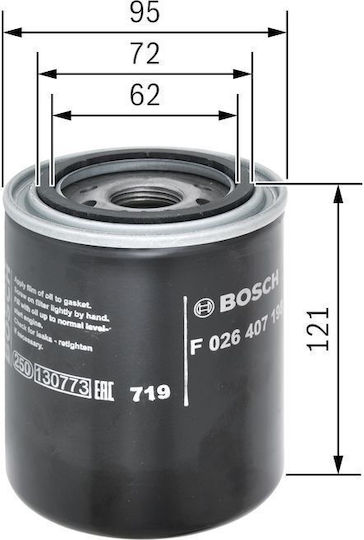 Bosch Oil Filter F 026 407 198