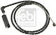 Warning Sensor Brake Pad Wear Febi Bilstein 24012