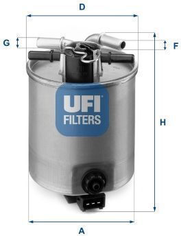 Filtru de Benzină Ufi 24.025.01