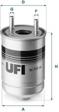 Ufi Fuel Filter 24.113.00