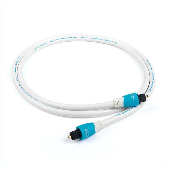 Chord Optical Audio Cable TOS male - TOS male Μαύρο 1m