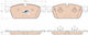 Trw Gdb1970 Brake Pad Set Disc Brake