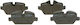 Bosch Brake Pad Set Disc Brake 0 986 494 461