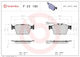 Set Plăcuțe de Frână Brembo Disc Frână P 23 180