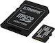Kingston Canvas Select Plus microSDHC 64GB U1 V10 A1 UHS-I 100MB/s with Adapter