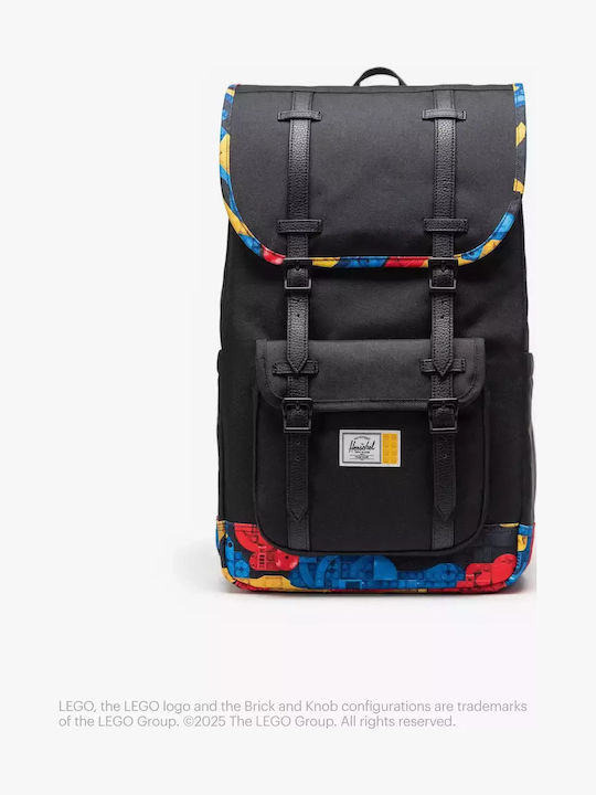 Herschel Little America 30lt Μαύρο