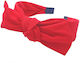 Stirnband Turban Haar mit Schleife Rot