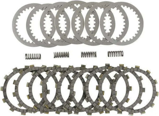 Set Complet Discuri de Ambreiaj Cu Arcuri și Știfturi Suzuki Rm 125 Drc022 Ebc